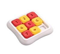 CAZSTYK Jouet puzzle interactif pour chien - Distributeur de friandises pour grands médias et petits chiens - Outil éducatif de dressage pour animaux de compagnie