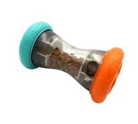 CAZSTYK Jouet puzzle interactif pour chien Distribution de friandises à alimentation lente Rouleaux engageant Distributeur de friandises pour l'ennui et l'enrichissement Distributeur de nourriture