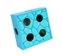 CAZSTYK Jouet puzzle multifonction rotatif automatique résistant à la mastication Jouet d'enrichissement pour chats