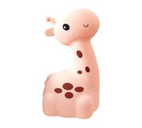 CAZSTYK Lampe de chevet en silicone rechargeable en forme de girafe avec contrôle tactile Texture en silicone pour décoration de chambre d'enfant Rechargeable par USB