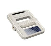 CAZSTYK Lampe de poche solaire portable rechargeable avec 68 perles LED et luminosité réglable à 180 degrés