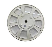 CAZSTYK Lampe de support de drapeau 136 LED haute luminosité avec allumage automatique pour jardin et jardin