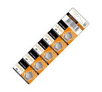 CAZSTYK Lot de 10/5 piles bouton CR1632 haute puissance 3 V pour jouets électroniques et télécommandes montres anti-fuite