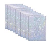CAZSTYK Lot de 10 feuilles de papier stratifié autocollant transparent format A4
