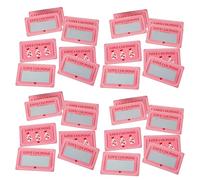 CAZSTYK Lot de 100 cartes créatives de révélation de sentiments à gratter pour jeux de fête, utilisation romantique, tickets de récompense, activités amusantes pour couple