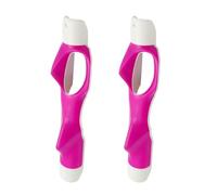 CAZSTYK Lot de 2 aides d'entraînement au swing pour droitier - Améliore la force de préhension - Poids léger - Accessoires d'entraînement de golf - Entraîneur de précision