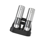 CAZSTYK Lot de 2 excellents pulvérisateurs électriques pour cuisine avec éclairage automatique précision robinet moulin électrique