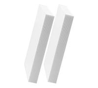 CAZSTYK Lot de 2 feuilles de mousse pour paysage et loisirs créatifs - Pour modélisation de roches et de montagnes - Blanc épais