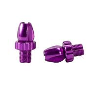 CAZSTYK Lot de 2 leviers de frein de 10 mm pour vélo, réglage de baril, vis de réglage, fixations faciles à installer