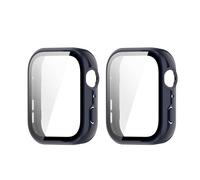 CAZSTYK Lot de 2 protections d'écran en verre trempé résistant aux chocs pour montre connectée avec plusieurs options de couleur