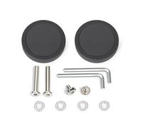 CAZSTYK Lot de 2 roulettes de rechange pratiques et polyvalentes résistantes à l'abrasion pour sacs de voyage résistants à l'abrasion