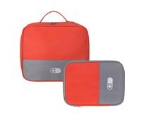 CAZSTYK Lot de 2 sacs de rangement pour médicaments en polyester avec texture efficace pour l'extérieur, la randonnée, les soins de crise en plein air