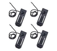 CAZSTYK Lot de 4 clips de rechange pour planche de surf pour planche de surf, palmes de surf, sports nautiques, accessoires de planche de ski nautique, boucle d'aileron de poisson