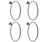 CAZSTYK Lot de 4 supports muraux pour ballons de sport, basket-ball, football, salle d'exercice
