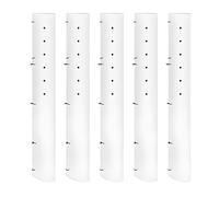 CAZSTYK Lot de 5 protections de tronc d'arbre de 91,4 / 122,4 cm / 152,4 cm - Protection contre les écorces de rechange - Manchon de protection solide pour pépinière