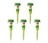 CAZSTYK Lot de 5 stylos à bille fantaisie en forme de gant de boxe doux et ergonomique pour soulager le stress pour écrire au quotidien, prendre des notes, stylos de boxe amusants