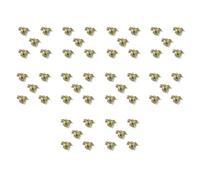 CAZSTYK Lot de 50 pendentifs en alliage robuste en forme de cheval - 25 x 21 mm - Pour loisirs créatifs, cadeaux, décorations, taille unique, Comme décrit