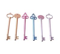 CAZSTYK Lot de 6 stylos à encre gel fantaisie à pointe aiguille de 0,38 mm pour récompense de classe d'étudiant, fournitures de bureau