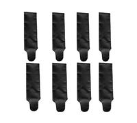 CAZSTYK Lot de 8 manchons de protection en nylon résistant pour cheveux de cheval - Pour éviter les nœuds et les dommages environnementaux