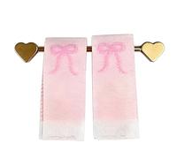 CAZSTYK Maisons de poupée éducatives, ensemble de serviettes de bain, support, maisons de poupées, échelle 1:12, modèle de serviette réaliste, accessoires de salle de bain