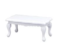 CAZSTYK Maisons de poupées miniatures en bois Table basse Maison de poupées Jouet échelle 1:12 Accessoires de salon Accessoires de décoration