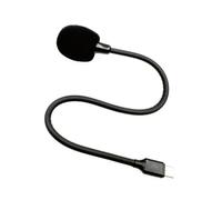 CAZSTYK Microphone USB/type C réglable à 360 degrés avec technologie d'annulation du col de cygne externe pour ordinateur portable microphone de conférence pliable