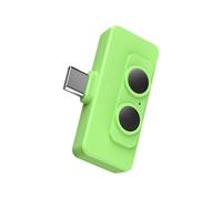 CAZSTYK Microphones portables USB C avec technologie de réduction avancée pour streaming, entretiens, microphones Vlog
