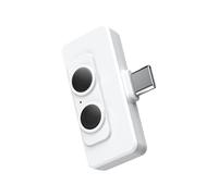 CAZSTYK Microphones portables USB C avec technologie de réduction avancée pour streaming, entretiens, microphones Vlog