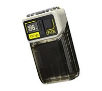 CAZSTYK Mini lumière LED extrêmement lumineuse transportable USB CREATE rechargeable étanche en alliage d'aluminium multi-façons pour la randonnée et l'éclairage de crise