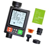 CAZSTYK Minuteur d'irrigation programmable avec cycle réglable à durée prolongée pour le jardinage en plein air Minuterie d'économie d'eau