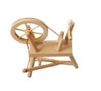 CAZSTYK Modèle de Roue tournante en Bois rétro 1/12 pour Maisons de | Meubles historiques pour maisons de poupées, accessoires d ' affichage de projets artisanaux de collection