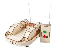 CAZSTYK Modèle de véhicule d ' Assemblage Scientifique pour Les Cours | Ensemble de construction en bois, projet d ’ apprentissage à domicile, activité de table familiale, pièce