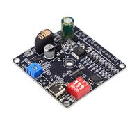 CAZSTYK Module MP3 programmable, 9 déclencheurs indépendants, larges tensions, stockage de 64 Mo, amplificateur de voix 20 W pour l'automatisation industrielle électronique