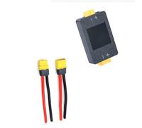 CAZSTYK Moniteur de batterie 8-150 V 25 A - Testeur de batterie en temps réel - Affichage du courant pour modèles d'avions - Analyse de puissance bidirectionnelle