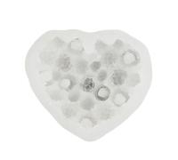 CAZSTYK Moules à gâteaux flexibles en silicone en forme de cœur et framboise - Ustensiles de cuisson au chocolat pour fêtes et célébrations