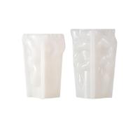 CAZSTYK Moules cylindriques en silicone de forme géométrique irréguliers pour décoration en silicone
