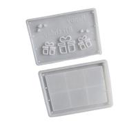 CAZSTYK Moules en silicone pour porte-argent, moules en silicone flexibles pour fondant, fondant, gâteau