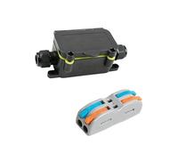 CAZSTYK MultiCores Connecteur de câble étanche pour systèmes photovoltaïques et installations d'éclairage souterrain