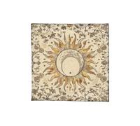 CAZSTYK Nappe de divination portable en velours avec illustration mystique pour méditations spirituelles et décoration de la maison Tarots