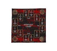CAZSTYK Nappe de divinations, constellations, astrologie, tarots, nappe, autel, tissu de divinations, accessoire de jeu de société, motif constellations, tarots, carte, nappe spirituelle