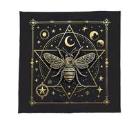 CAZSTYK Nappe de divinations papillon étoile astrologie tarots nappe autels tissu divinations jeu de société accessoires autels tarots carte tissu