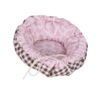 CAZSTYK Nid en coton à l'échelle 1:12 pour animal de compagnie, jeu de simulation pour enfant, maison de poupée réaliste, nichoir miniature pour chien