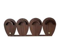CAZSTYK Organisateur de bijoux en bois - Présentoir élégant pour collectionneurs et designers