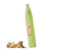 CAZSTYK Outil de toilettage lumineux à LED pour poils de pattes de chiens et chats avec technologie de suppression du bruit rechargeable