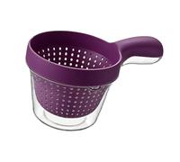 CAZSTYK Panier à fruits portable à double compartiment pour fruits, légumes et myrtilles - Couleur moderne