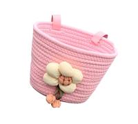 CAZSTYK Panier de vélo amovible pour garçons et filles - Panier de vélo en corde souple tissée pour vélo pour filles et garçons et filles