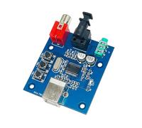 CAZSTYK PCM2704 USB Power Fibre Optiquement Coaxiale Sortie Analogique Reproduction Son Hifi Carte Décodage Remplacement Alimentation USB