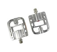 CAZSTYK Pédales de vélo compactes avec trois roulements en alliage d'aluminium robuste pour des cycles faciles à installer et à transporter. Pédales de vélo antidérapantes