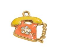 CAZSTYK Pendentif élégant en acier inoxydable pour porte-clés, sacs, bijoux, crème glacée, gobelet, téléphone, One Size, Comme décrit, Comme décrit.