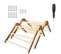 CAZSTYK Perchoir à volaille pour éleveurs domestiques - En bois naturel - Assemblage rapide et simple - Support antidérapant